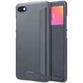 Полиуретановый чехол книга Nillkin Sparkle Leather Case Черный для Xiaomi Redmi 6A(#4)