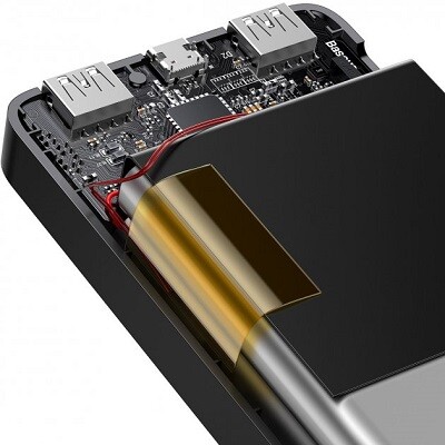 Внешний аккумулятор Baseus PPDML-K01 Bipow Digital Display Power bank 30000mAh 15W черный(6)