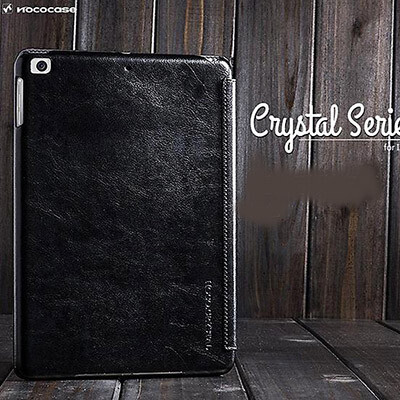 Кожаный чехол HOCO Crystal leather Case Black для Apple iPad Air(3)