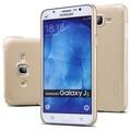 Пластиковый чехол с пленкой Nillkin Super Frosted Shield Gold для Samsung Galaxy J5(#3)