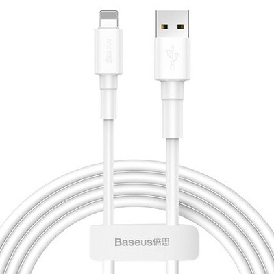 Кабель Baseus CALSW-02 для айфона  2.4A 1m(1)