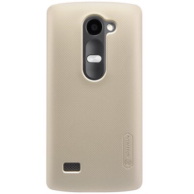 Пластиковый чехол с пленкой Nillkin Super Frosted Shield Gold для LG Leon H324(1)