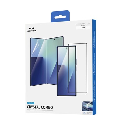Защитное стекло и пленка Keephone Crystal Combo для Samsung Galaxy Z Fold 8 Ultra(6)