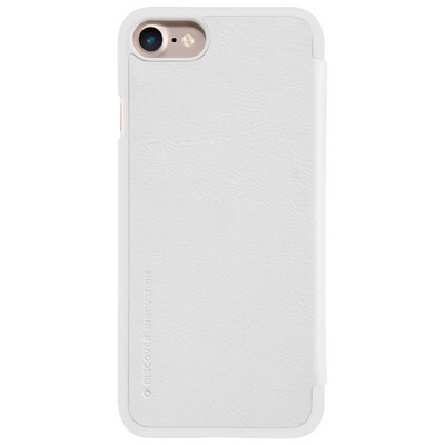 Кожаный чехол Nillkin Qin Leather Case White для Apple iPhone 7(2)