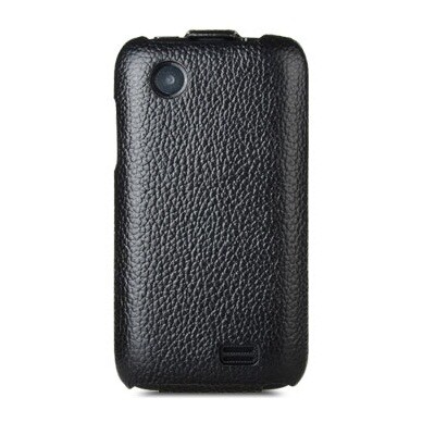 Кожаный чехол Melkco Leather Case Black LC для Lenovo A369(2)