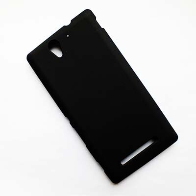 Силиконовый чехол Becolor Black Mat для Sony Xperia C3 S55t(1)