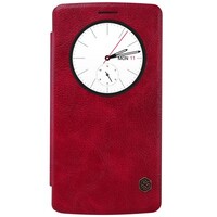 Кожаный чехол Nillkin Qin Leather Case Red для LG G4