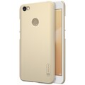 Пластиковый чехол с пленкой Nillkin Super Frosted Shield Gold для Xiaomi Redmi Note 5A Prime (3/32Gb & 4/64Gb)(#3)