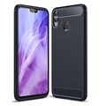 Защитный чехол UniCase Carbon синий для Huawei Honor 8X(#1)