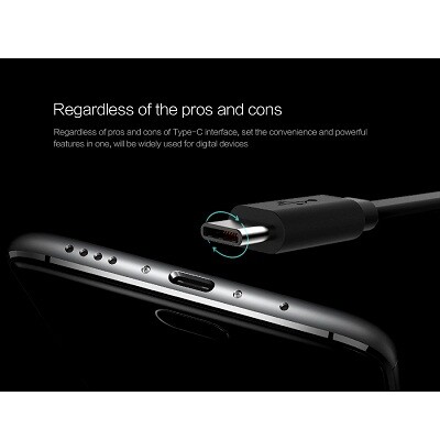 Кабель зарядки и синхронизации NILLKIN Type-C Interface Black(2)