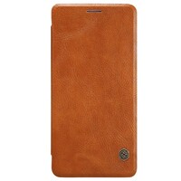 Кожаный чехол Nillkin Qin Leather Case Brown для OnePlus 3 (Three)/ 3T (Three T)