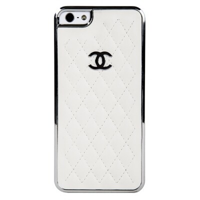 Пластиковая накладка CHANEL White для Apple iPhone 5/5s/SE(1)