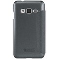 Полиуретановый чехол Nillkin Sparkle Leather Case Black для Samsung Z1 Z130H(#2)