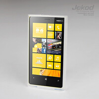 Силиконовый чехол накладка Jekod White для Nokia Lumia 920