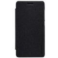 Полиуретановый чехол Nillkin Sparkle Leather Case Black для Huawei G Play Mini(#1)