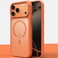 Защитный чехол TPU+PC Iron Matte Case with Magsafe оранжевый для Apple iPhone 17 Pro(#1)