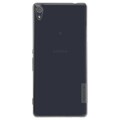 Силиконовый чехол Nillkin Nature TPU Case Grey для Sony Xperia XA Ultra (6")(#1)