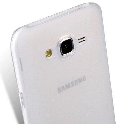 Силиконовый чехол с пленкой Melkco Poly Jacket TPU Case White для Samsung Galaxy J7 (2015)/ J7 Neo(4)