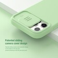 Силиконовая накладка Nillkin CamShield Silky Silicone Case Розовая для Apple iPhone 12 Pro(#5)