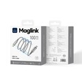Магнитный кабель для зарядки WiWU 100W Maglink Magnetic Cable Wi-C084 C-C 1M(#6)