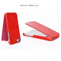 Кожаный чехол Borofone General Series Red для Apple iPhone 5/5s/SE(#2)