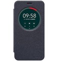 Полиуретановый чехол Nillkin Sparkle Leather Case Black для Asus Zenfone 2 Laser ZE500KL(#1)