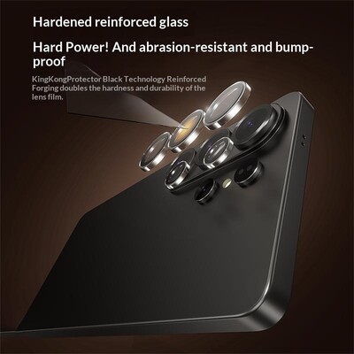 Защитное стекло на камеру SupGlass Camera lens glass Anti Glare XC-31 прозрачное для Samsung Galaxy S26 Ultra(5)