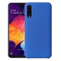 Силиконовый чехол Silicone Case голубой для Samsung Galaxy A50\ A30s(#1)