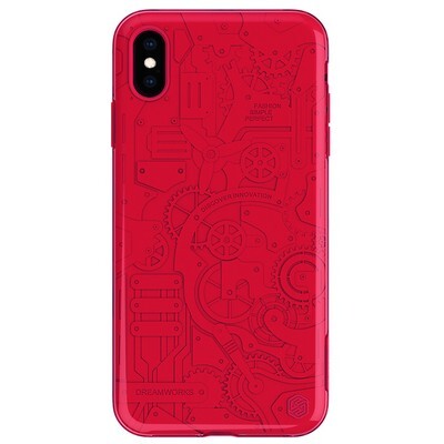 Чехол NILLKIN Machinery Case Красный для Apple iPhone XS Max(1)