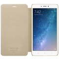Полиуретановый чехол книга Nillkin Sparkle Leather Case Gold для Xiaomi Mi Max 2(#3)