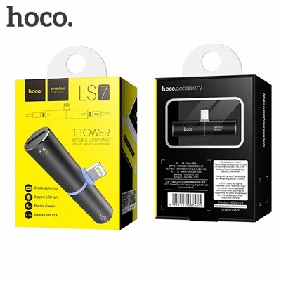 Аудио-адаптер для наушников HOCO LS7 для Apple(8)