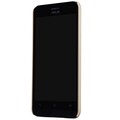 Пластиковый чехол с пленкой Nillkin Super Frosted Shield Gold для Asus ZenFone 2 ZE500CL(#2)