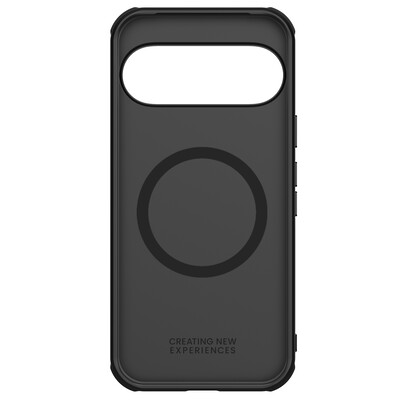 Пластиковый чехол с пластиной Magsafe Nillkin Super Frosted Shield Pro Magnetic Case черный для Google Pixel 10 /10 Pro(6)