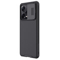 Чехол-накладка с защитой камеры Nillkin CamShield Pro синий для Xiaomi Redmi Note 12 Pro Plus 5G(#5)