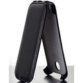 Кожаный чехол iBox Premium Black для Lenovo IdeaPhone A516(#1)