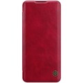 Кожаный чехол Nillkin Qin Leather Case Красный для OnePlus 9 Pro(#1)