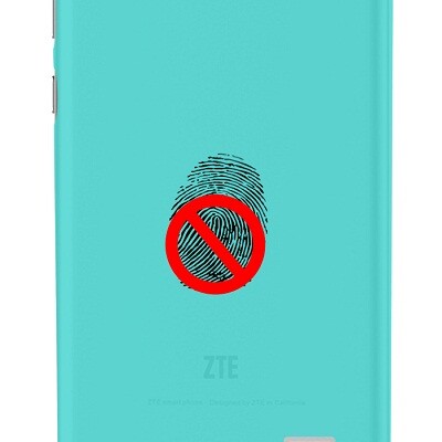 Силиконовый бампер с пленкой Becolor White Mat для ZTE Blade S6(2)