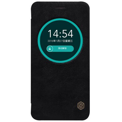 Кожаный чехол Nillkin Qin Leather Case Black для Asus Zenfone Max ZC550KL(1)