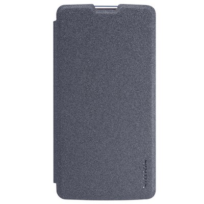 Полиуретановый чехол книга Nillkin Sparkle Leather Case Black для LG K7(X210DS)(1)