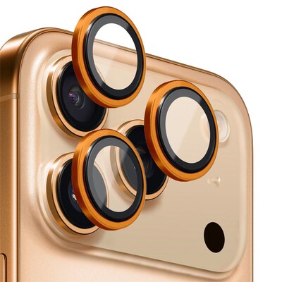 Защитное стекло на камеру Supglass Anti Glare Camera Lens Glass оранжевый для Apple iPhone 17 Pro(1)