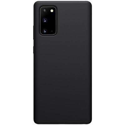 Силиконовый чехол-накладка Nillkin Flex Pure Case Черный для Samsung Galaxy Note 20(1)