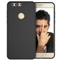 Силиконовый бампер Becolor TPU Case 1mm Black Mate для Huawei Honor 8(#1)