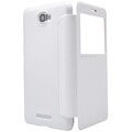 Полиуретановый чехол Nillkin Sparkle Leather Case White  для Lenovo S856(#4)