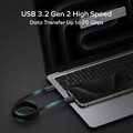 Кабель Momax DC51D Mag.Link Magnetic USB-C to USB-C Cable 100W USB 3.2 Gen 2x2 1m черный(#4)
