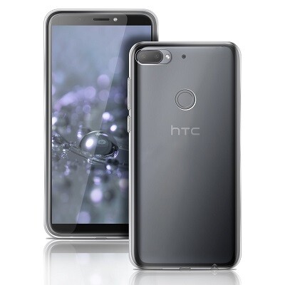 Силиконовый чехол TPU Case 0.6mm прозрачный для HTC Desire 12 Plus(2)