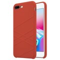 Силиконовая накладка Nillkin Flex Case Red для Apple iPhone 7 Plus(#4)