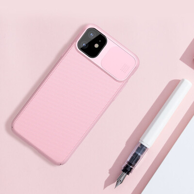 Чехол-накладка Nillkin CamShield розовая для Apple iPhone 11 Pro(3)