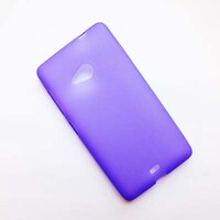 Силиконовый чехол Becolor Purple Mat для Nokia Lumia 535