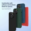 Пластиковый чехол Nillkin Super Frosted Shield Pro Зеленый для Apple iPhone 14 Pro(#6)