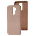 Силиконовый чехол Silicone Case светло-розовый для Xiaomi Redmi 9(#1)